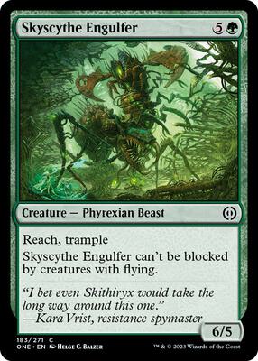 Skyscythe Engulfer card from Phyrexia: All Will Be One