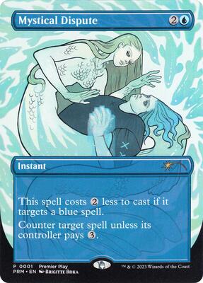 Mystical Dispute card from Pro Tour Promos