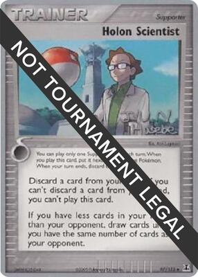 Holon Scientist - 2007 (Jun Hasebe) card from World Championship Decks