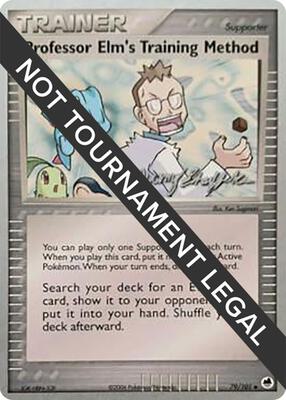Professor Elm's Training Method - 2007 (Jeremy Scharff-Kim) card from World Championship Decks
