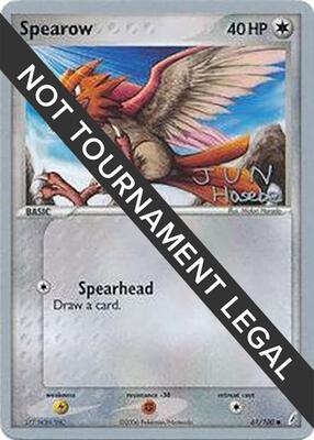Spearow - 2007 (Jun Hasebe) card from World Championship Decks
