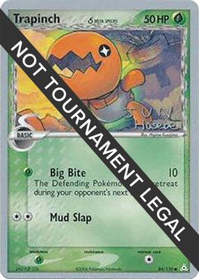 Trapinch (Delta Species) - 2007 (Jun Hasebe) card from World Championship Decks