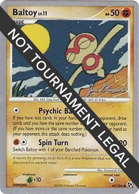 Baltoy - 2008 (Jason Klaczynski) card from World Championship Decks