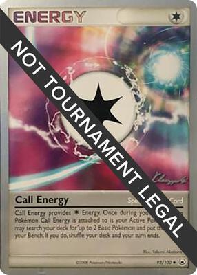 Call Energy - 2008 (Jason Klaczynski) card from World Championship Decks