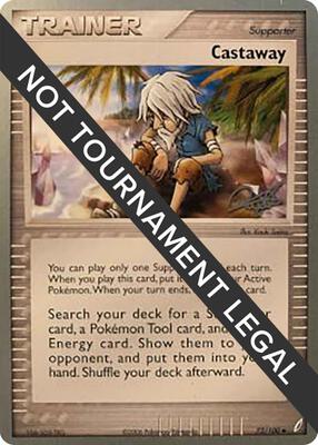 Castaway - 2008 (Paul Atanassov) card from World Championship Decks