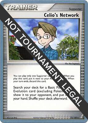 Celio's Network - 2008 (Dylan Lefavour) card from World Championship Decks