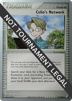 Celio's Network - 2008 (Jason Klaczynski) card from World Championship Decks
