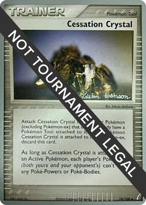 Cessation Crystal - 2008 (Tristan Robinson) card from World Championship Decks