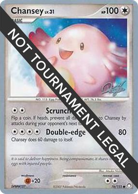 Chansey - 2008 (Paul Atanassov) card from World Championship Decks