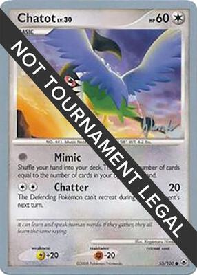 Chatot - 2008 (Dylan Lefavour) card from World Championship Decks