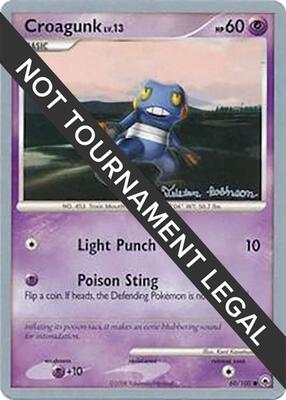 Croagunk - 2008 (Tristan Robinson) card from World Championship Decks