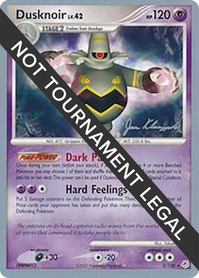 Dusknoir - 2008 (Jason Klaczynski) card from World Championship Decks