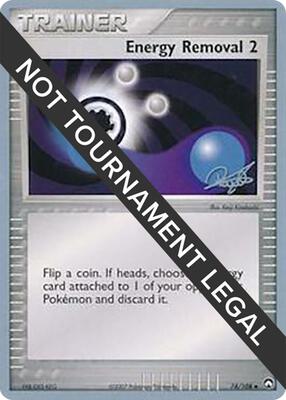 Energy Removal 2 - 2008 (Paul Atanassov) card from World Championship Decks