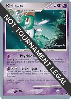 Kirlia - 2008 (Jason Klaczynski) card from World Championship Decks