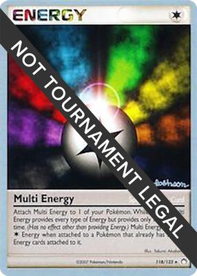 Multi Energy - 2008 (Tristan Robinson) card from World Championship Decks