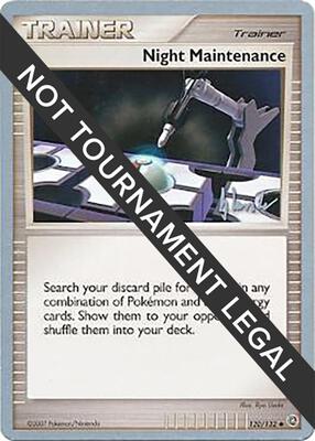 Night Maintenance - 2008 (Dylan Lefavour) card from World Championship Decks