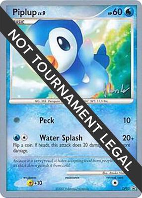 Piplup (DP03) - 2008 (Dylan Lefavour) card from World Championship Decks