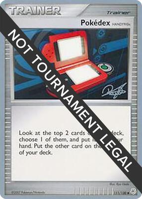 Pokedex (HANDY910is) - 2008 (Paul Atanassov) card from World Championship Decks
