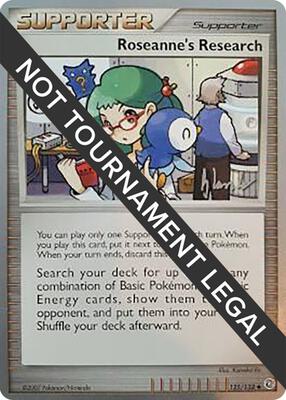 Roseanne's Research - 2008 (Dylan Lefavour) card from World Championship Decks