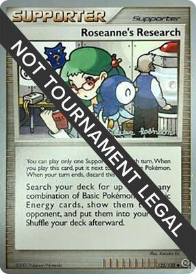 Roseanne's Research - 2008 (Tristan Robinson) card from World Championship Decks