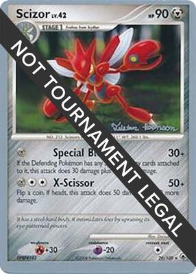 Scizor - 2008 (Tristan Robinson) card from World Championship Decks