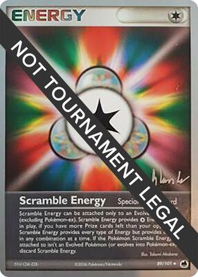 Scramble Energy - 2008 (Dylan Lefavour) card from World Championship Decks