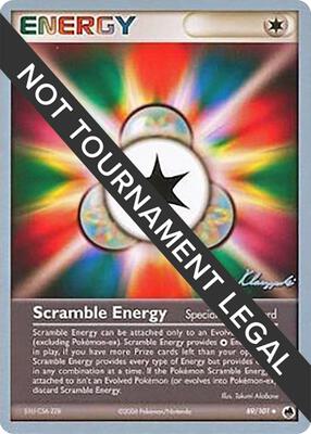 Scramble Energy - 2008 (Jason Klaczynski) card from World Championship Decks
