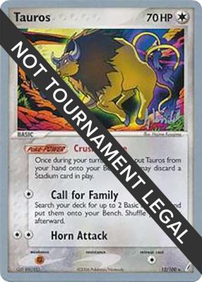 Tauros - 2008 (Dylan Lefavour) card from World Championship Decks