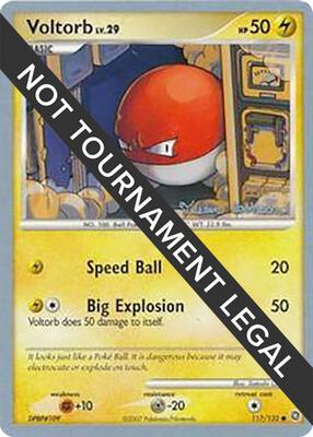 Voltorb - 2008 (Tristan Robinson) card from World Championship Decks