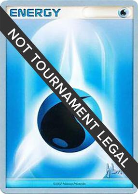 Water Energy - 2007 (Dylan Lefavour) card from World Championship Decks