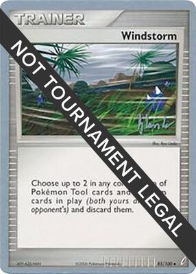 Windstorm - 2008 (Dylan Lefavour) card from World Championship Decks