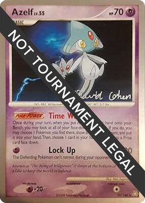 Azelf - 2009 (David Cohen) card from World Championship Decks