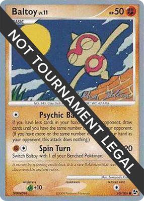 Baltoy - 2009 (Stephen Silvestro) card from World Championship Decks
