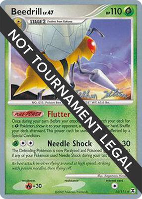 Beedrill (15) - 2009 (Stephen Silvestro) card from World Championship Decks