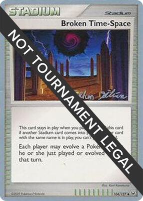 Broken Time-Space - 2009 (Stephen Silvestro) card from World Championship Decks