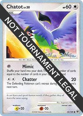 Chatot - 2009 (Stephen Silvestro) card from World Championship Decks