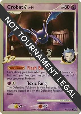 Crobat G - 2009 (Tsubasa Nakamura) card from World Championship Decks