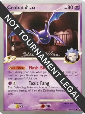 Crobat G - 2009 (Stephen Silvestro) card from World Championship Decks
