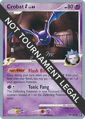 Crobat G - 2009 (Jason Martinez) card from World Championship Decks