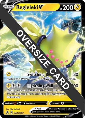 Regieleki V - SWSH280 card from Jumbo Cards