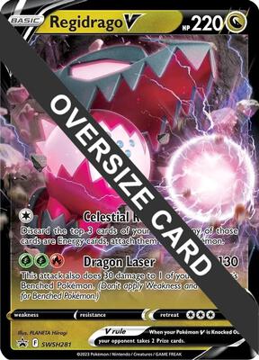 Regidrago V - SWSH281 card from Jumbo Cards