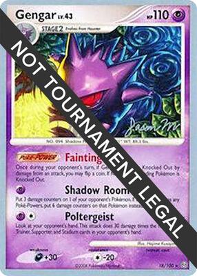 Gengar - 2009 (Jason Martinez) card from World Championship Decks