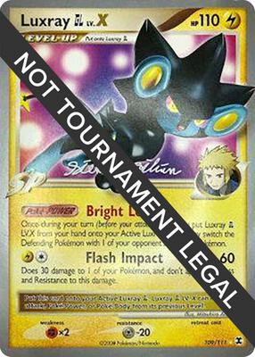 Luxray GL LV.X - 2009 (Stephen Silvestro) card from World Championship Decks
