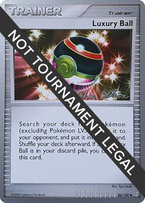 Luxury Ball - 2009 (Stephen Silvestro) card from World Championship Decks