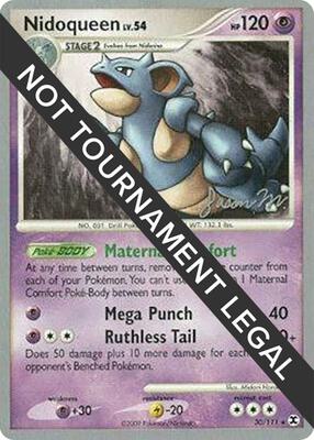 Nidoqueen - 2009 (Jason Martinez) card from World Championship Decks