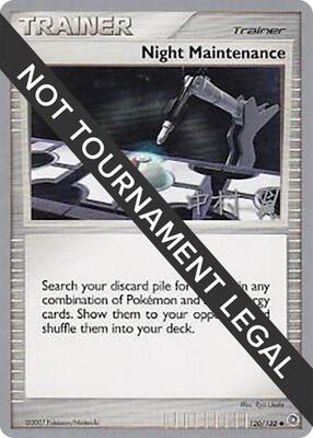 Night Maintenance - 2009 (Tsubasa Nakamura) card from World Championship Decks