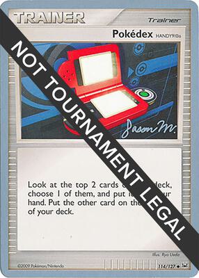 Pokedex (HANDY910is) - 2009 (Jason Martinez) card from World Championship Decks