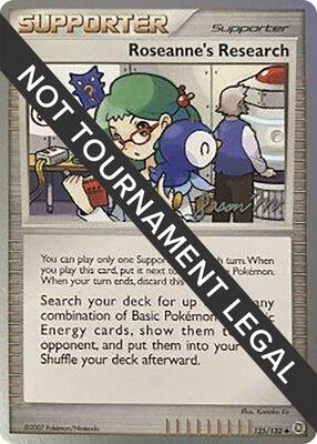Roseanne's Research - 2009 (Jason Martinez) card from World Championship Decks