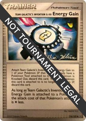 Team Galactic's Invention G-101 Energy Gain - 2009 (Stephen Silvestro) card from World Championship Decks