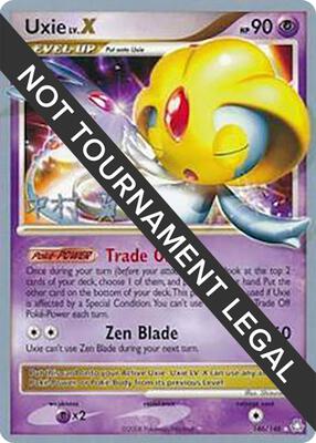 Uxie LV.X - 2009 (Tsubasa Nakamura) card from World Championship Decks